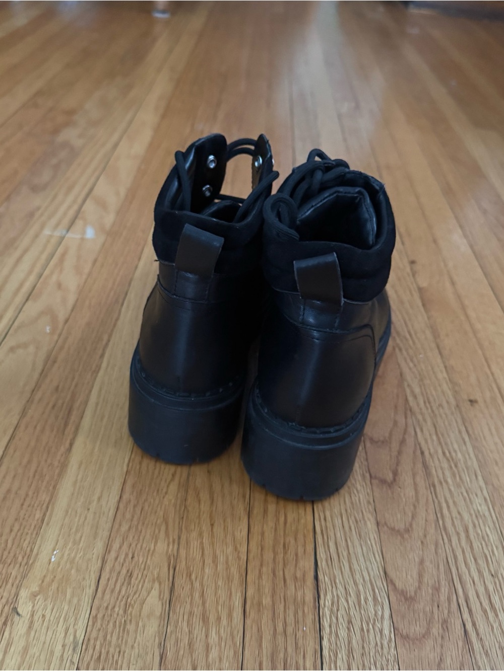 Marc Fisher Black Leather Boot - Picture 4 of 8